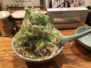 味噌ラーメン野菜増し　喜来登